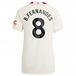 Günstige Fußballtrikots Manchester United B. Fernandes 8 Frauens 3rd trikot 2023-24 Kurzarm